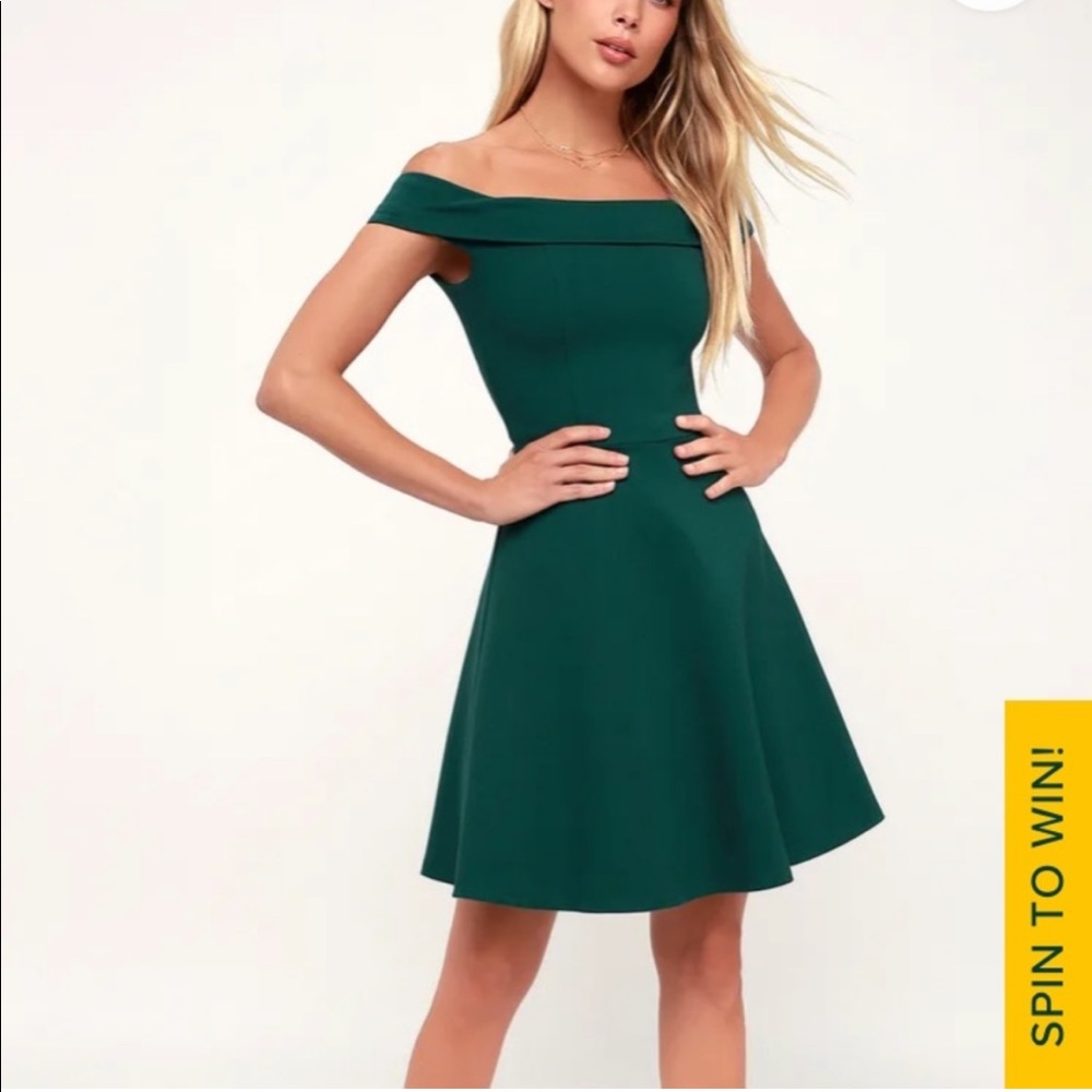 Green dress